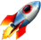 finvoice - Emoji-Rakete